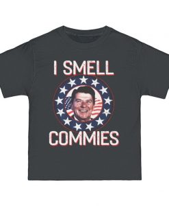 ronald reagan, I Smell commies tee