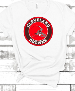 Cleveland Browns Circle, Football, unisex Tshirt