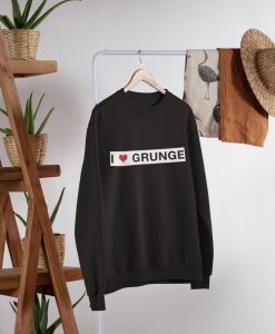 I Love Grunge Eddie Vedder Sweatshirt