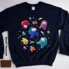 Impostors in Space Shirt, Among Us Video Game, Galaxy Finding Impostor Sweatshirt