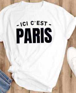 Messi psg shirt, camiseta de messi psg, Ici C'est Paris Shirt Here is Paris Messi Tee PSG France This is Paris Soccer Football Unisex tee