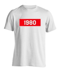 1980 white T-Shirt