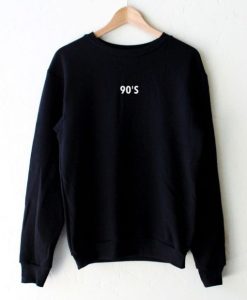 90’s Black Colour Sweatshirt