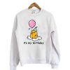 Gudetama It’s My Birthday Sweatshirt