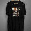 Music Is My Sanity Unisex Half Sleeve T shirt