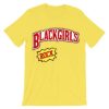 Black Girls Rock orange Unisex Tshirt