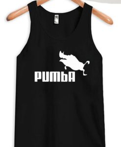 Lion King Pumba black tank top