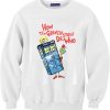 How the Grinch Stole Dr Who Unisex Sweatshirt