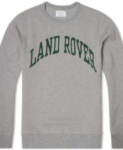Land Rover Unisex grey Sweatshirt