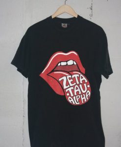 ZTA Zeta Tau Alpha Retro Vintage T-Shirt