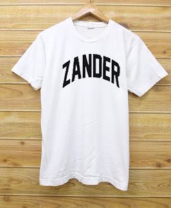Zander white T shirt