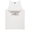 a woman quote Tanktop