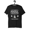 Fossil Hunting Dad Unisex Tee Shirt,