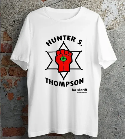 Hunter S Thompson T Shirt Poster ideal gift present Tee