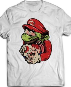 Zombie Super Mario T Shirt