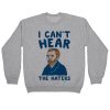 I Can’t Hear The Haters Vincent Van Gogh Parody Crewneck Sweatshirt