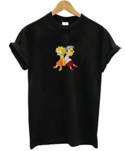 Lisa Simpson And Milhouse t shirt