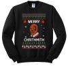 Merry Chrithmith Mike Tyson Christmas sweatshirt