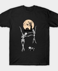 Happy Halloween Dancing Skeleton T-shirt
