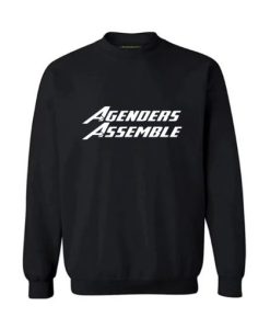 Agenders Assemble Meme Of Avenger Sweatshirt