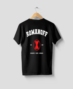 Romanoff Est 1984 Widow Tribute tshirt