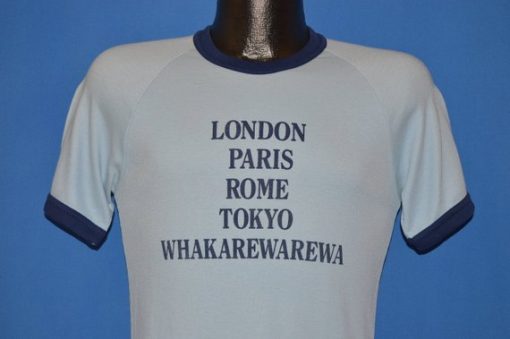80s Whakaerewarewa New Zealand t-shirt