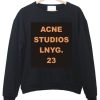acne studios lnyg Unisex Sweatshirt